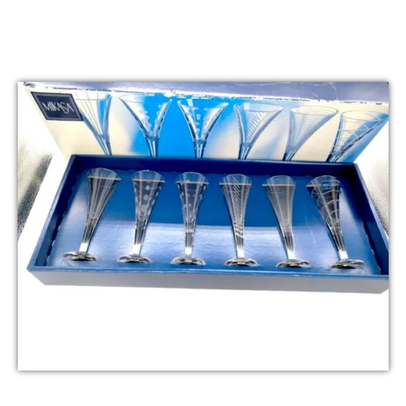 Mikasa Dining Mikasa Cheers Cordial Glasses Set Of 6 Poshmark